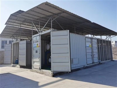Instalație de hidrogen în containere
